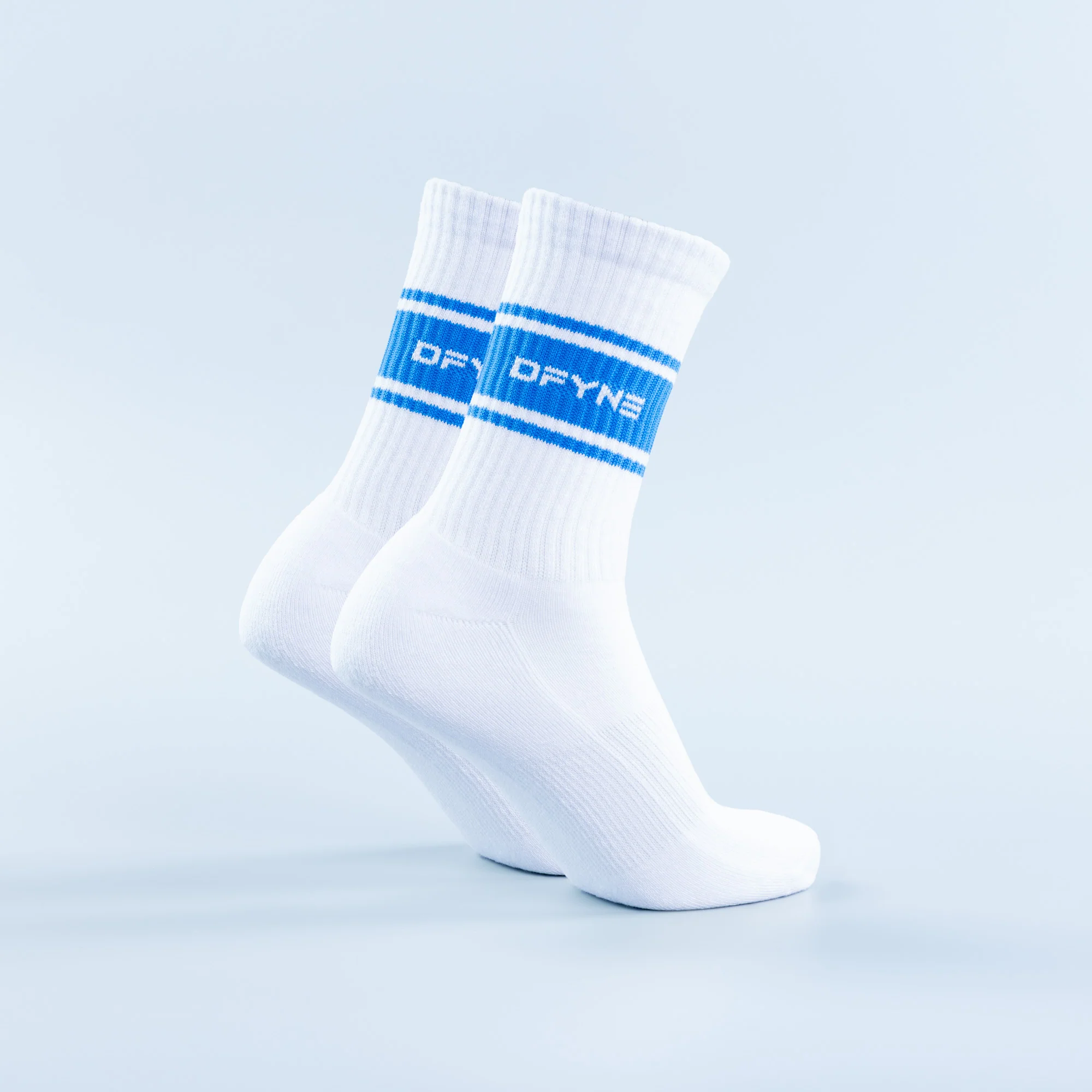 Sports Stripe Crew Socks - Image 2